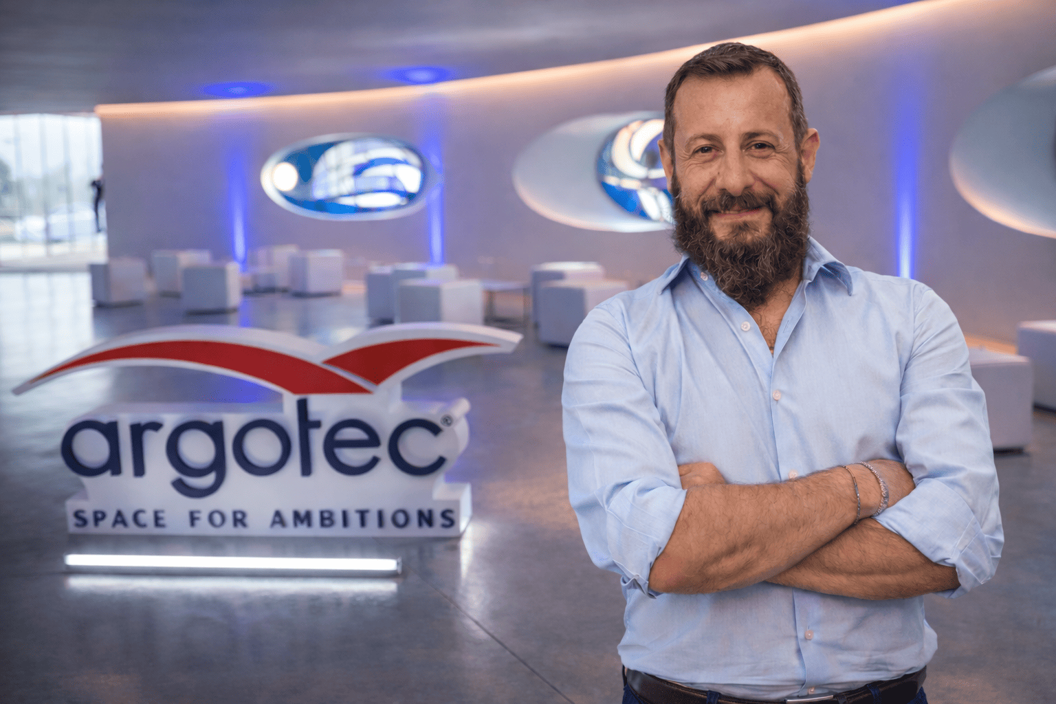 The director of Federconsulting Group in a corporate setting