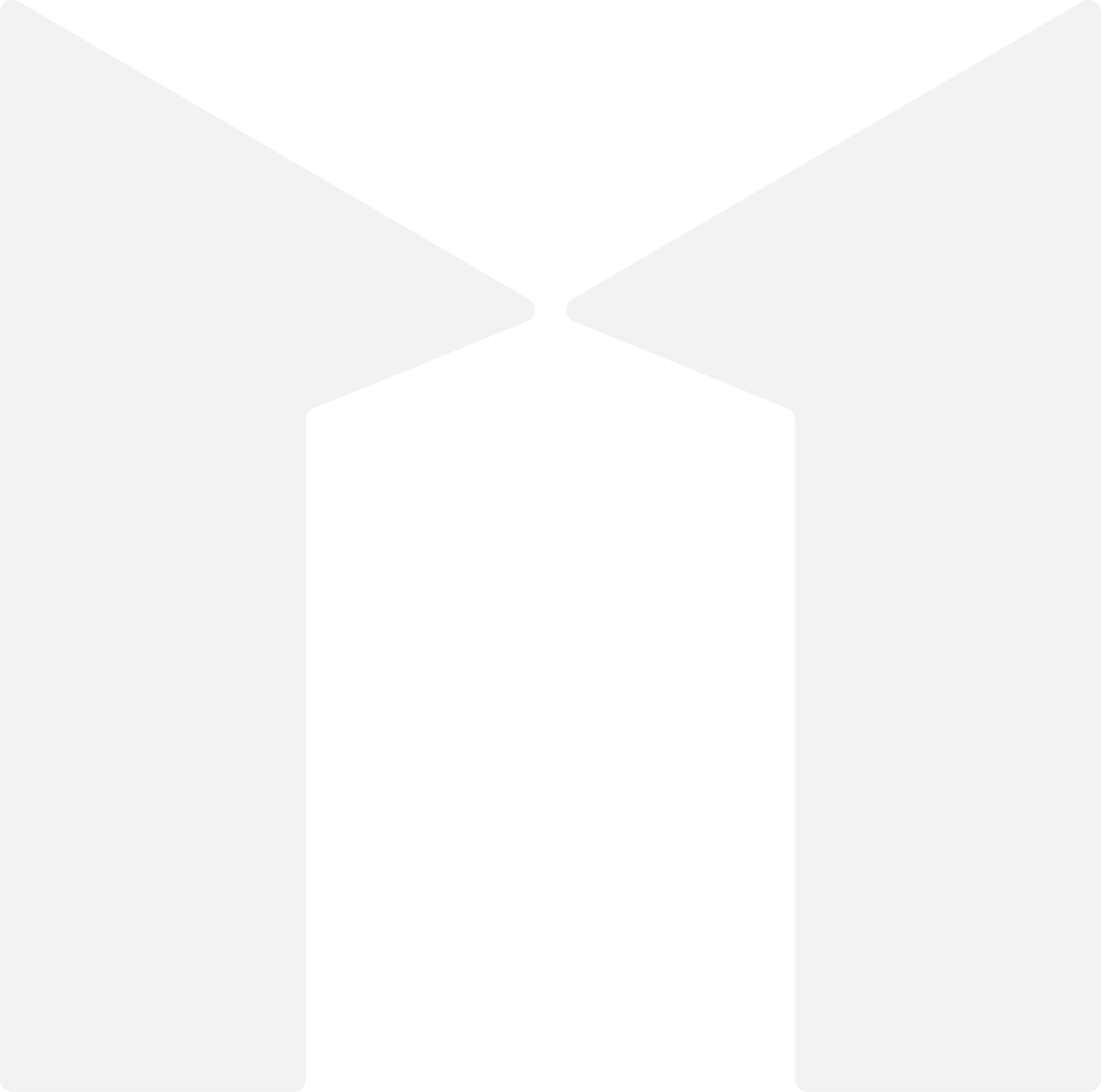 Logo astratto composto da due forme geometriche simmetriche che convergono al centro, creando una figura stilizzata che ricorda una lettera 'M'. Il design minimalista utilizza contrasti tra bianco e nero per un effetto moderno e distintivo
